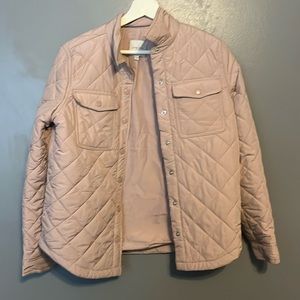 Like New Rose Pink Quilted Jacket - Small - Love Tree
